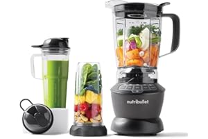 nutribullet Hot & Cold Blender Combo - Charcoal Grey - 3 Pre-Programmed Smart Cycles & 2 Pulse & Extract Functions - Ble