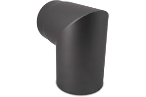 LANZZAS Ugnsrör båge 90° (skärbåge), i diameter 150 mm, färg: gjutjärn – rökrör båge