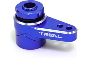 Treal Aluminum 7075 Servo Saver Set 25T for LMT Monster (Blue)