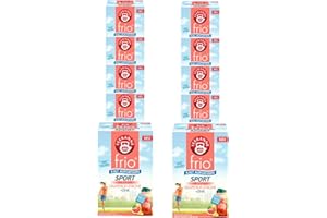 ‎TEEKANNE frio Sport Fit Grapefruit-Zitrone 10 Packungen à 18 Beutel, 450g