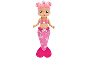 IMC TOYS Bloopies Dancing Mermaids, Juguete Sorpresa, para el Momento del Baño, Sirenas Que Giran en el Agua y Lanzan Chorritos de Agua por la Boca, Regalo para Niños y Niñas a Partir de 18 Meses