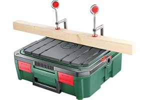 Bosch Workbox System Box avec coussin d'établi intégré (taille S, accessoires pour scie sauteuse Bosch PST 700, dans carton)
