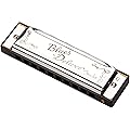 Fender Blues Deluxe Harmonica, Clé de G, 10 Trous, Nickel Chrome, Étui Inclus