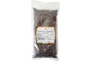 A. PEZZELLA SRL PEPE NERO a Grani da 500gr FORMATO CONVENIENZA LAVORAZIONE ITALIANA Formato Grande 500 gr