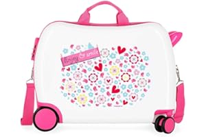 Movom Happy Time Valise Enfant Multicolore 50x38x20 cms Rigide ABS Serrure à combinaison 34L 2,1Kgs 4 roues Bagage à main