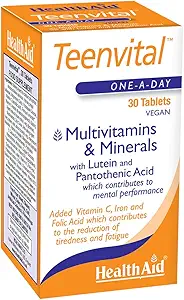 HealthAid Teenvital (Multivitamin and Minerals with Lutein) - 30 Tablets