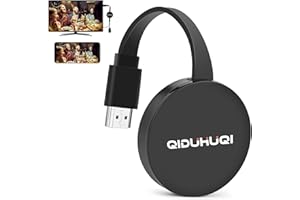 QIDUHUQI Wireless HDMI Dongle，Miracast HDMI Dongle, Hdmi dongle Cast für i-Phone/i-Pad/Android/iOS zu TV/Monitor/Projektor (unterstützt Miracast, DLNA, Airplay)