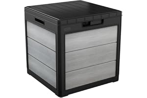 Keter Boîte de Rangement de Jardin Denali 113 L Anthracite