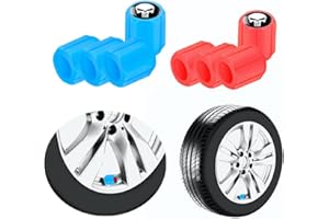 JYNVO 8 Pezzi Accessori Auto Tuning Tappi Valvola Fluorescente per Pneumatici Auto, Auto Accessorio Universale per Ruote Camion, Suv, Moto E Biciclette