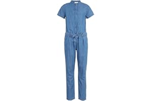 NAME IT Mädchen Jeans - Jumpsuit mit kurzen Ärmeln