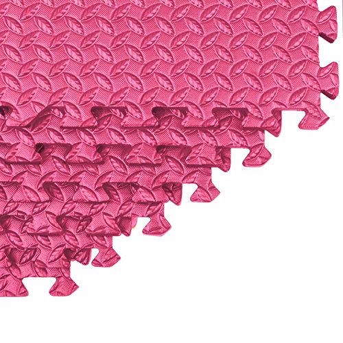 Schutzmatten Set von #DoYourFitness – 6x Puzzle Unterlegmatten für sicheren Bodenschutz für Sportgeräte, Gymnastikräume, Keller – Matten Schutz vor Kratzern, Stößen, Dellen, Kälte, Lärm, Flüssigkeit ! 6x Steckelemente á 60 x 60 x 1,2 cm (ca. 2,2m²) / In verschiedenen Farben erhältlich - 3