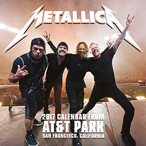Preisvergleich Produktbild 2017 Metallica Official Calendar