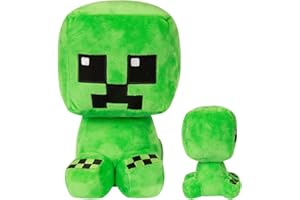 FYDZBSL Peluche Minecraft Juguete de Peluche para Niños Tela de Felpa Corta y Relleno de Algodón PP Lindo Suave Dibujos Animados Peluche Muñeca para Niños Cumpleaños Regalo 26cm
