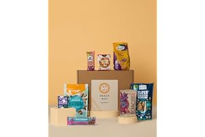 ‎VEGANBOX GET INSPIRED VEGAN BOX® Snack Box | Mix Aus Snacks Und Leckereien | Vegan & Tierversuchsfrei | Healthy Food To Go | Ideal Für Zwischendurch