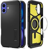 Spigen Apple iPhone 16 Plus Ekstra Dayanıklı MagSafe Kılıf Tough Armor Ai Hava Kanalı Teknolojisi&trade; Askeri Sınıf Koruma MagFit