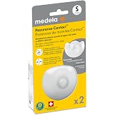Medela Contact Nursing Nipple Pads - Silicone &amp; BPA Free Thin Nipple Shields - 1 Pack with Two Protectors (16mm) &amp; Case