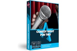 Activity Superstore Comedy Night For Two Gift Experience Voucher, Available at 25 Locations, Comedy Gifts, Funny Gifts, Birthday Gifts, Retirement Gifts