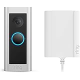 Ring Video Doorbell Pro 2 with Plug-In Adapter by Amazon | HD Head to Toe Video, 3D Motion Detection | With 30-day free trial