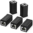 BENFEI RJ45 Inline Coupler, 5 Pack Cat7 Cat6 Cat5e Ethernet Coupler Female to Female