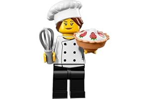 Lego Minifigures Series 17 - #3 GOURMET CHEF Minifigure - (Bagged) 71018