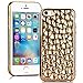 Produktbild SMART LEGEND iPhone SE/5S/5 Weiche Silikon Hülle TPU Bumper Handyhülle Gold Muster Schutzhülle Backcover Crystal Kirstall Clear Etui Ultra Slim Design Glatt Weich Handytasche Soft Case Silicon Protective Cover Flexible Dünne zurück Schale