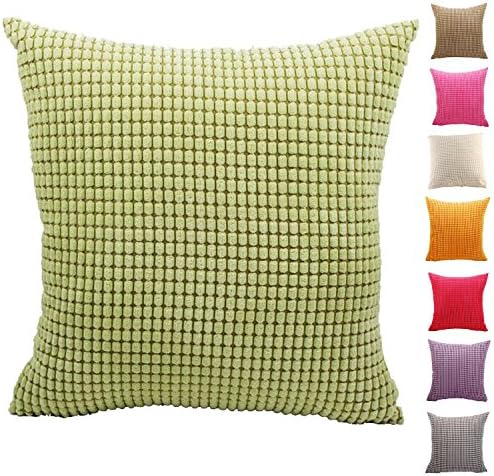 Corn Kernels Corduroy Home Decor Throw Sofa Car Cushion Cover Pillow Case,9 Colors 10 Size
