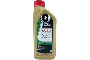 LUBRIALPHA olio freni auto fluido per freni alte prestazioni Castrol React SRF Racing Confezione 2x1lt.