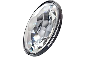 JONGSUN Caleidoscopio Prisma Filtro Efectos Especiales 77mm FX Vidrio Deslumbramiento Película Pantalla Ancha Anamórfica DSLR Video Fotografía Accesorios Cámara (Kaleidoscope)