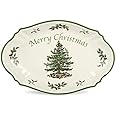 Portmeirion Spode Christmas Tree Oval Merry Christmas Tray 28 cm