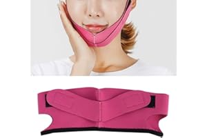 TMISHION Face-Lifting Maske - Lifting Kinn Anti-Aging V-förmige Maske, geeignet für Gesicht, Kinnlifting - Gewichtsverlust Falten