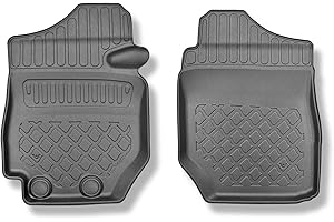 Mossa Tappetini Auto in TPE compatibili con Suzuki Jimny II GJ SUV (10.2018- ) - tappeti auto neri - G2