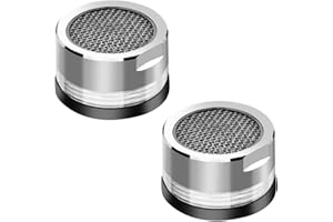 LICQIC Faucet Filter Replacement Insert, Tap Aerator Male, Water Saver Tap Filter Nozzle for Kitchen Sink, Bathrooms, Toilets, Restaurants