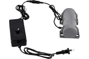 BONJUME DC 24V Motor De Vibración, Potente Mini Motor De Vibración 3800 RPM Motor De Vibración Excéntrico Doble Plástico Industrial Durable Masajeador Motor De Vibración Para Cama Y Silla De Masaje