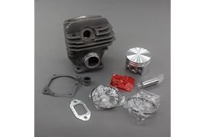 AISEN 44mm Zylinder Kolbensatz für Stihl 026 MS260 MS 260 Kettensäge inkl. Dichtung Nadellager