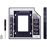 Lunatic 1647 9,5 mm 2,5 in&ccedil; SSD HDD Sabit Disk İ&ccedil;in S&uuml;r&uuml;c&uuml; Sata 3 (Diz&uuml;st&uuml; Bilgisayar) Sabit S&uuml;r&uuml;c&uuml; &Ccedil;er&ccedil;evesi SSD veya SATA D