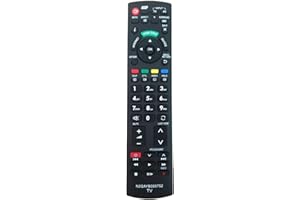 TIANXUNH Reemplazo Mando para Panasonic TV N2QAYB000752 para Mando TV panasonic Vieira TX-TX-L32G20E L37G20E TX-TX-P42GW20 P42G20E TX-TX-L42G20E P46G20E