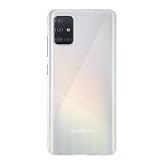 KZY İLETİŞİM Samsung Galaxy A51 ile uyumlu Kapak 1mm Şeffaf Silikon Kılıf