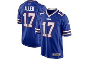 Nike Josh Allen Buffalo Bills NFL Men's Blue Home On-Field Game Day Jersey