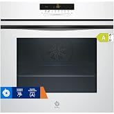 Balay Multifunction Oven, Pyrolysis and Aqualisis, White, 3HB5879B7 | Choose how you want to clean it: total cleaning with Py