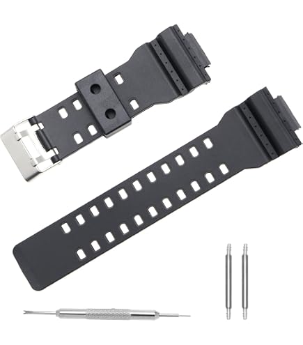 16 Mm Harzgummi-Armband Für Casio G-Shock – Wasserdicht, Ersetzt Originalarmband