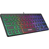 Everest KB-73M MINICO USB Rainbow Aydınlatmalı Q Klavye Slim