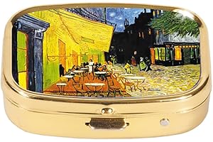 Fridolin Pastillero de Metal, diseño de Cuadro de Van Gogh