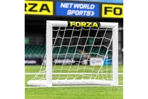 FORZA Mini [3 x 2.5ft] Kids Football Goal - The World’s #1 Garden Goals! | UK-Made, 2 Min Setup, Unbreakable Goalpost + Target & Ball Bundle - Buy Once, Play Forever!