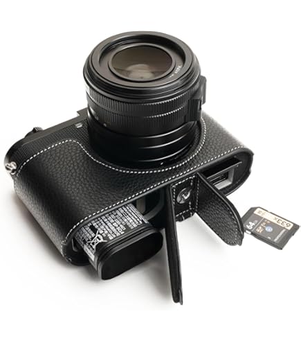 Camera Half Case For Leica SL2 Genuine Leather Retro Style Insert Cover Handmade