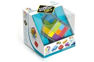 SMARTGAMES Smart Games - Cube Puzzler Go, Puzzle Game with 80 Challenges, 8+ Years