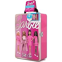 Mallette De Poupée Vintage – Plastique – Style Barbie – Version Bilingue