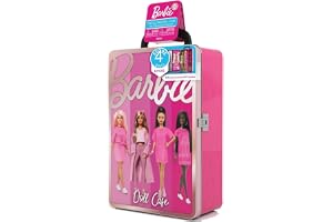 Barbie förvaringsfodral i metall för leksaksdocka förvara allt
