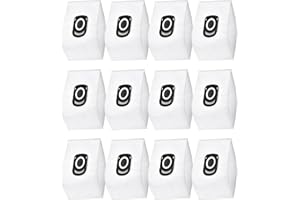 SOBEAU 12 bolsas para aspiradora Rowenta Hygiene+ ZR200520, ZR200720, ZR200920, Compact Power, X-Trem Power y Silence Force