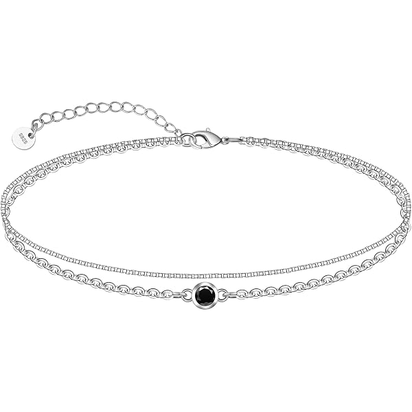 POPLYKE Bracciale Celtico In Argento Sterling 925 Con Pietra Di Luna - Gioiello Vichingo Con Nodo Irlandese, Catena Regolabile, Regalo Per Donna - 3