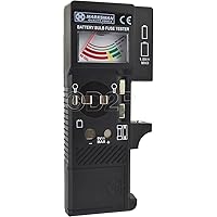 BATTERY, BULB FUSE TESTER 3 IN 1 HOUSE CAR QUICK HANDHELD CHECKER 9V BUTTON CELL